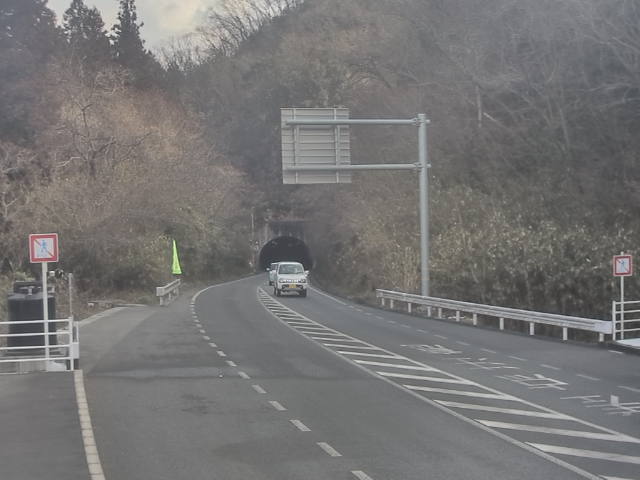 広島市佐伯区 湯来町伏谷_川角トンネル(下り)