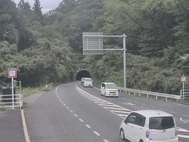 広島市佐伯区 湯来町伏谷_川角トンネル(下り)