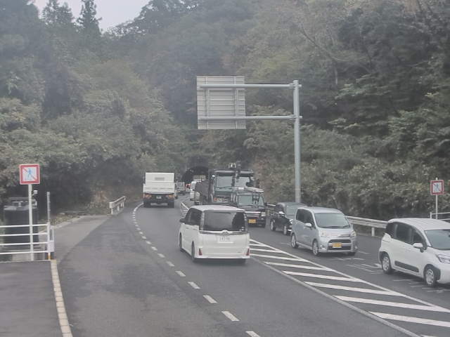 広島市佐伯区 湯来町伏谷_川角トンネル(下り)