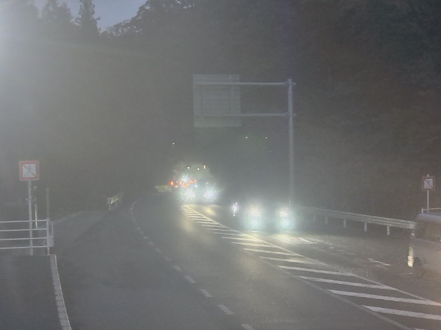 広島市佐伯区 湯来町伏谷_川角トンネル(下り)