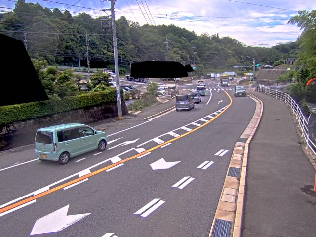 広島市安佐南区 伴北六丁目(久地通り・若葉台入口)