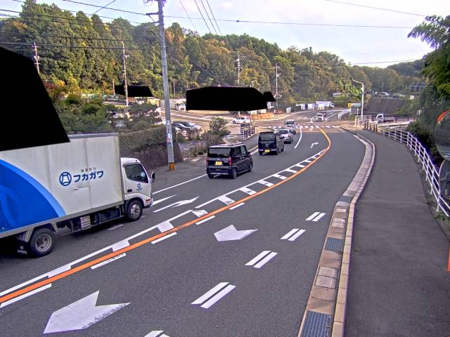 広島市安佐南区 伴北六丁目(久地通り・若葉台入口)