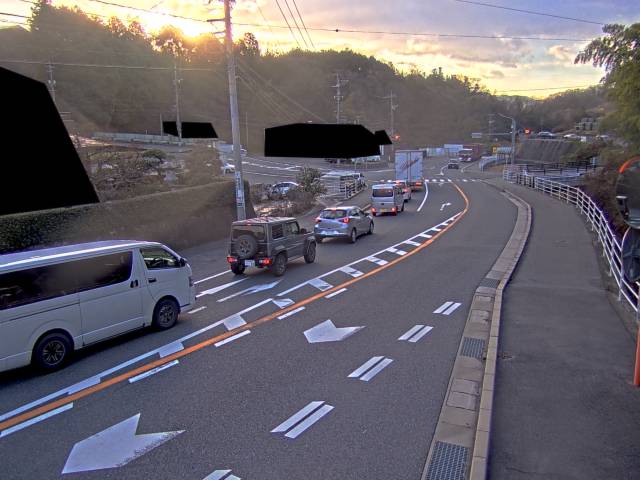 広島市安佐南区 伴北六丁目(久地通り・若葉台入口)